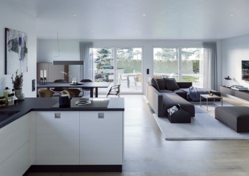 Moderner Neubau mit Ecken und Kanten aus dem Haus Bien Zenker inkl. Baugrundstück in TOP LAGE