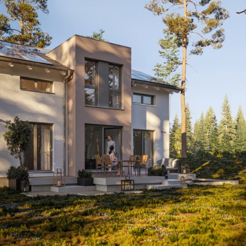Moderner Neubau mit Ecken und Kanten aus dem Haus Bien Zenker inkl. Baugrundstück in TOP LAGE