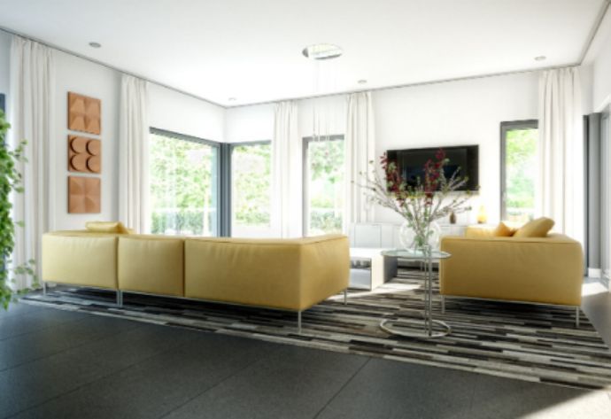 Platz für alle! Exklusiver lichtdurchfluteter Neubau aus dem Hause BIEN ZENKER inkl. Baugrundstück