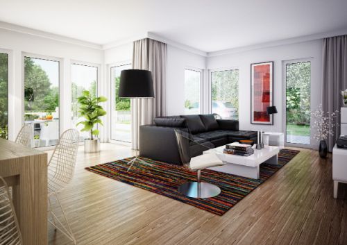 Platz für alle! Exklusiver lichtdurchfluteter Neubau aus dem Hause BIEN ZENKER inkl. Baugrundstück