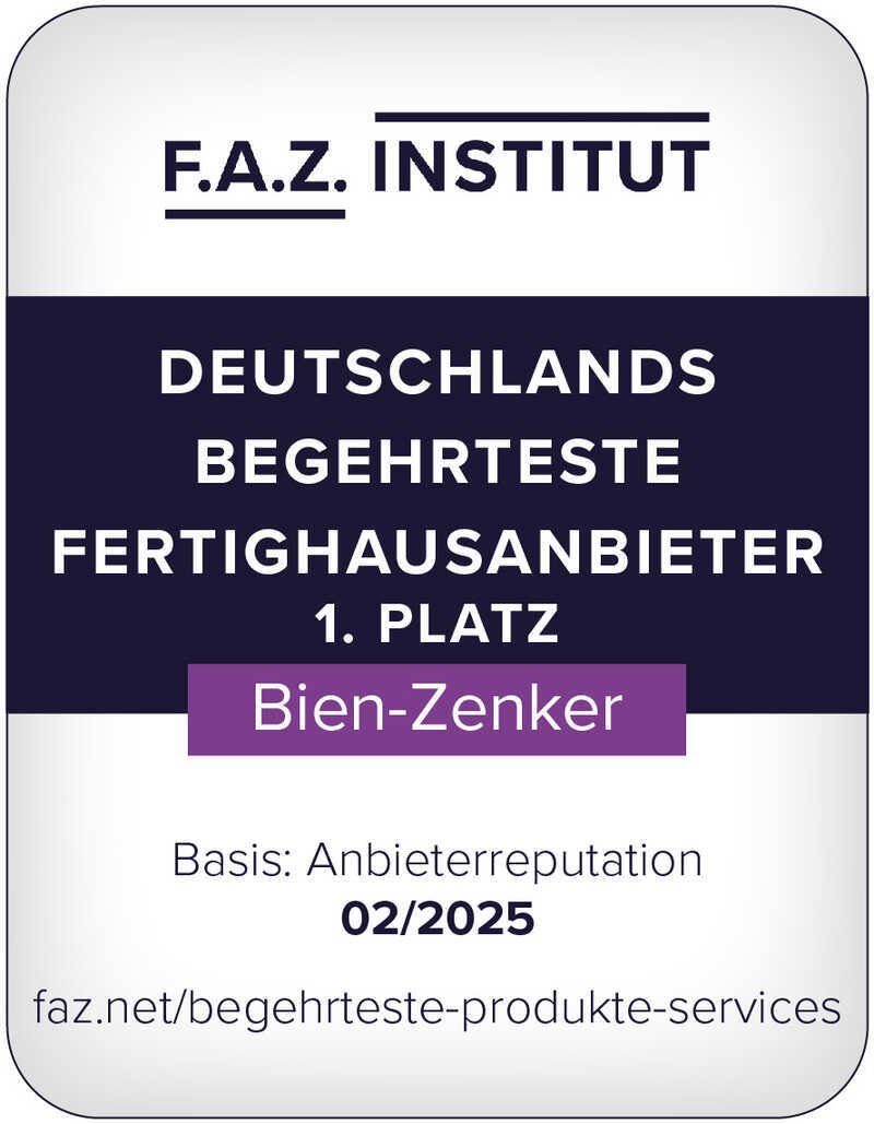 Schickes EFH mit viel Platz von deutschlands beliebtesten Fertighausanbieter BIEN ZENKER inkl. Baugrundstück