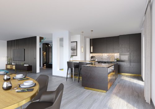 Platz für alle! Exklusiver lichtdurchfluteter Neubau aus dem Hause BIEN ZENKER inkl. Baugrundstück