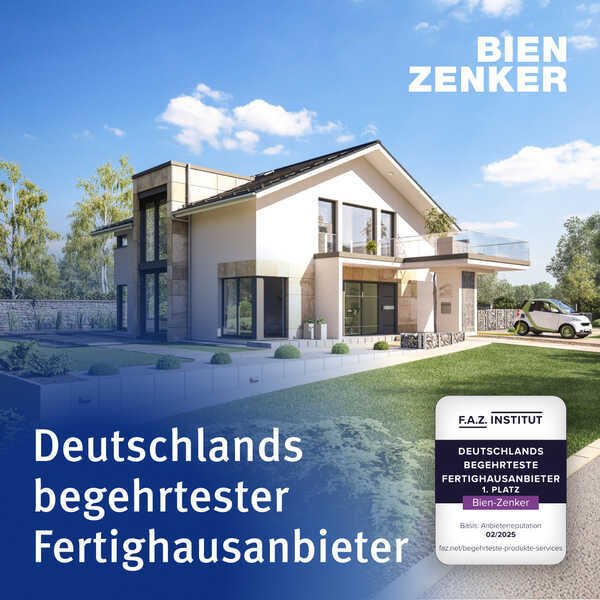 Kleiner wohnen, größer leben- moderner Neubau,Grundstück inkl.von Bien Zenker