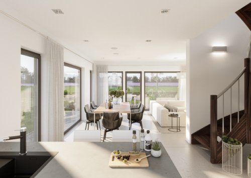 Kleiner wohnen, größer leben- moderner Neubau,Grundstück inkl.von Bien Zenker