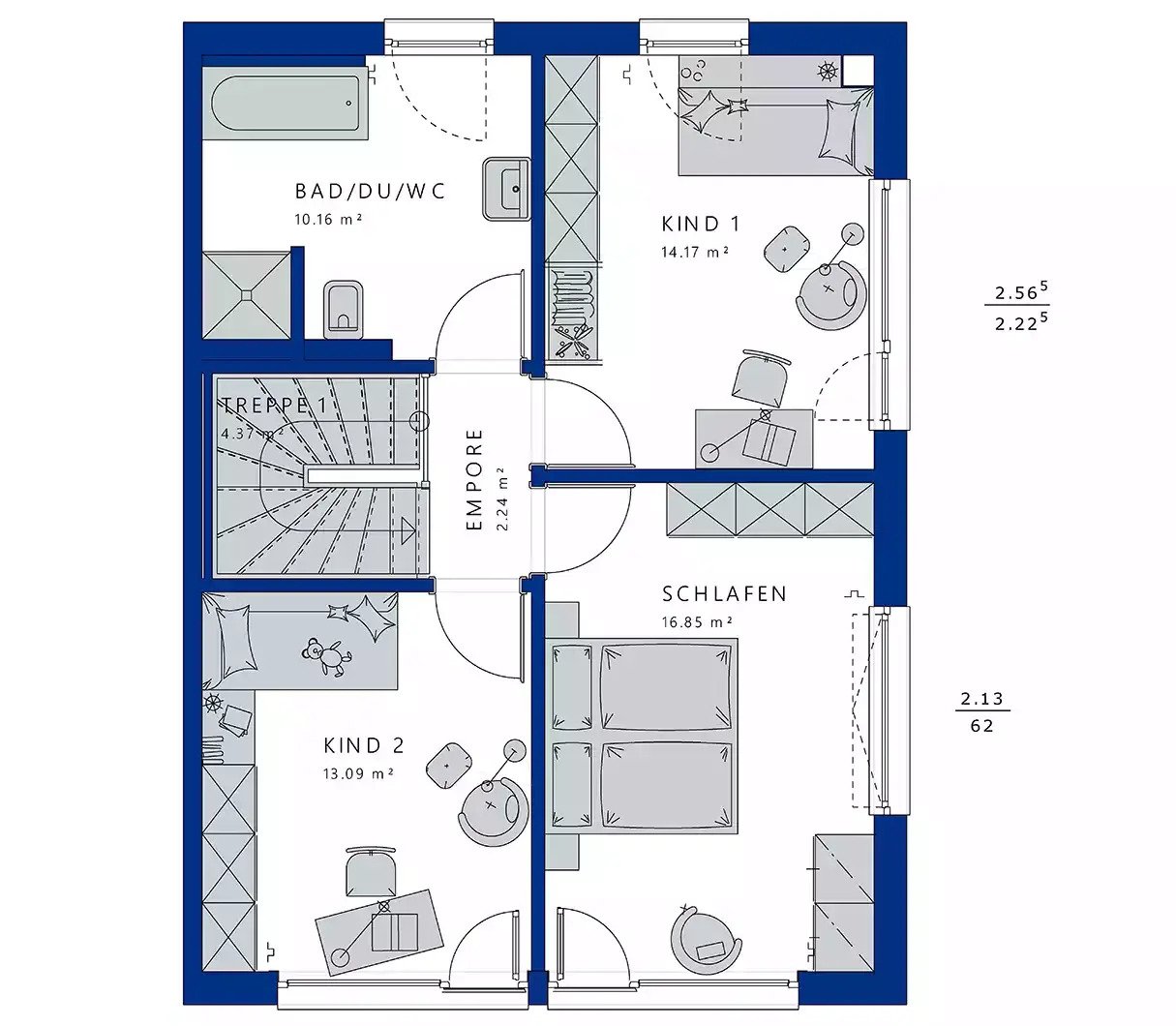 Fällt der Bauplatz kleiner aus? Wir haben die SMARTE LÖSUNG- Moderner Neubau inkl. Baugrundstück+ Fördermöglichkeiten in ruhiger Lage