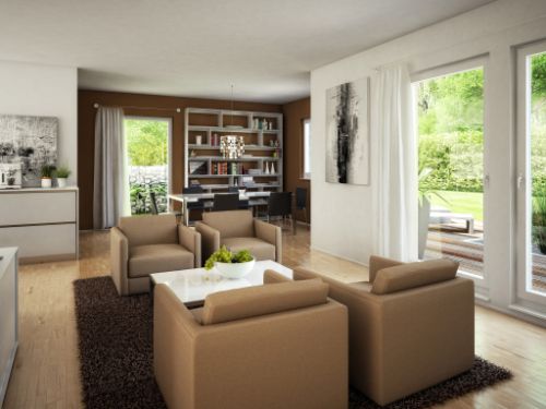 Moderner Neubau mit Ecken und Kanten aus dem Haus Bien Zenker inkl. Baugrundstück in TOP LAGE