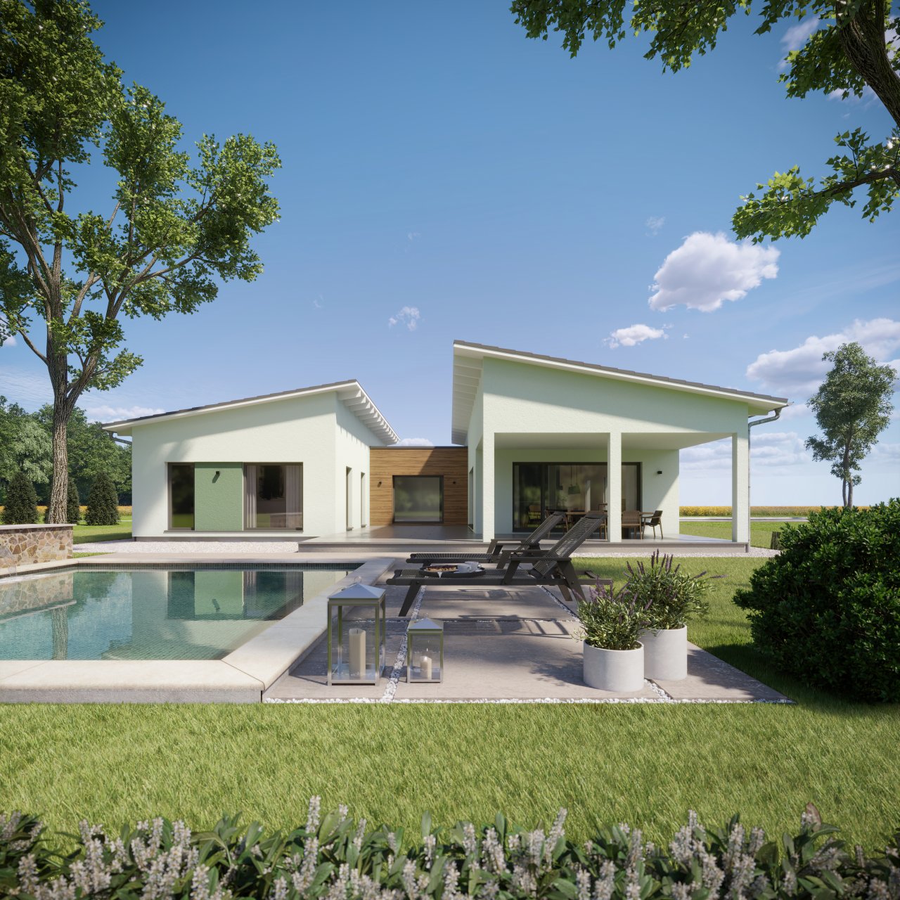 Nackenheim: BUNGALOW+Bauplatz-Suchen Sie noch den perfekten Bauplatz + Traumhaus? Wir von Bien Zenker haben alles in einem Paket Traumhaus inkl. Grundstück! 