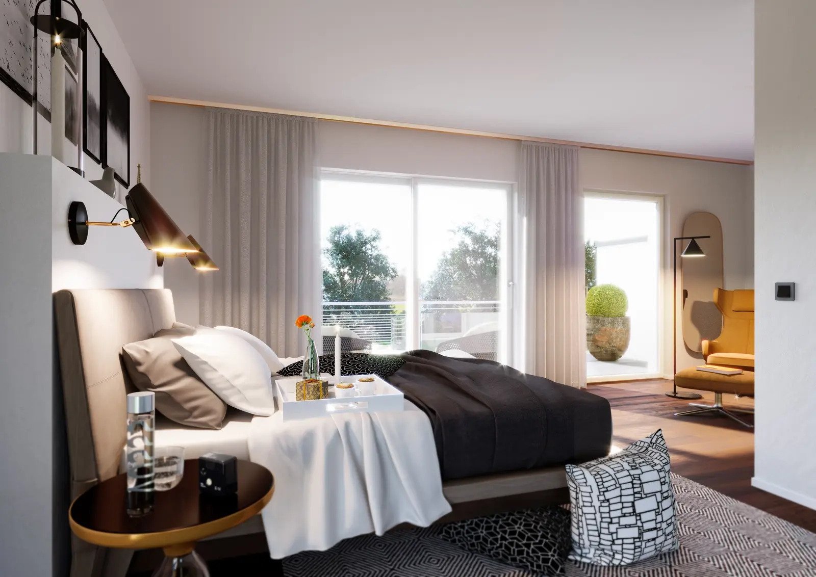 Stilvolle DHH- Nachhaltig, innovativ und wertbeständig, inkl. Baugrundstück von Bien Zenker