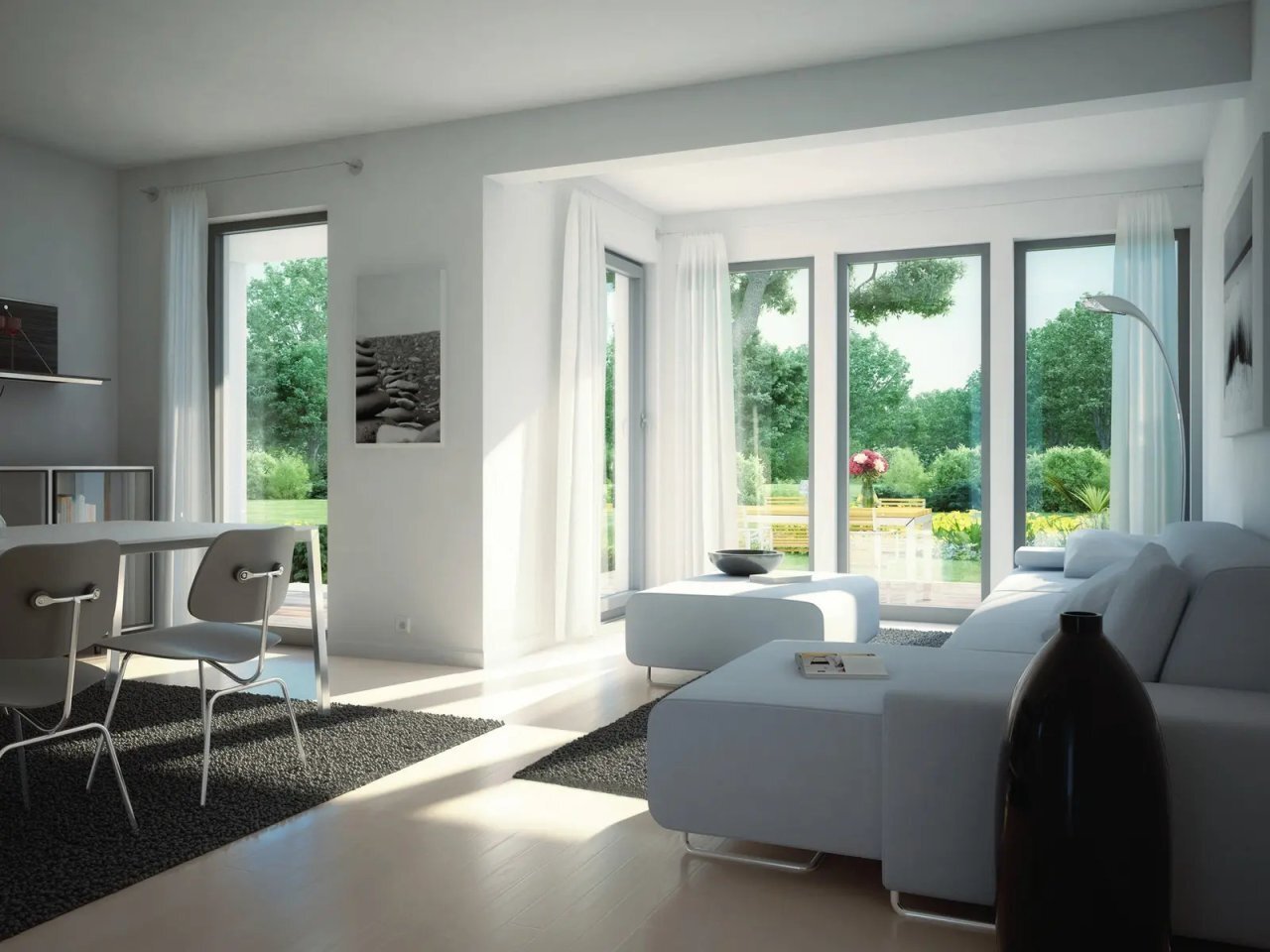 -DHH-Schicker Neubau mit viel Platz von deutschlands beliebtesten Fertighausanbieter BIEN ZENKER inkl. Baugrundstück