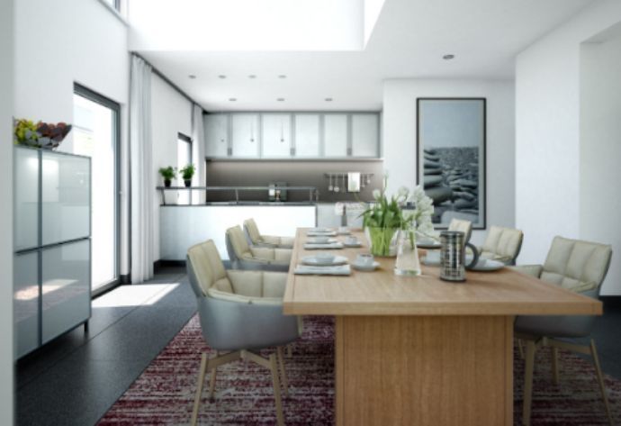 Moderner Neubau mit Ecken und Kanten aus dem Haus Bien Zenker inkl. Baugrundstück in TOP LAGE