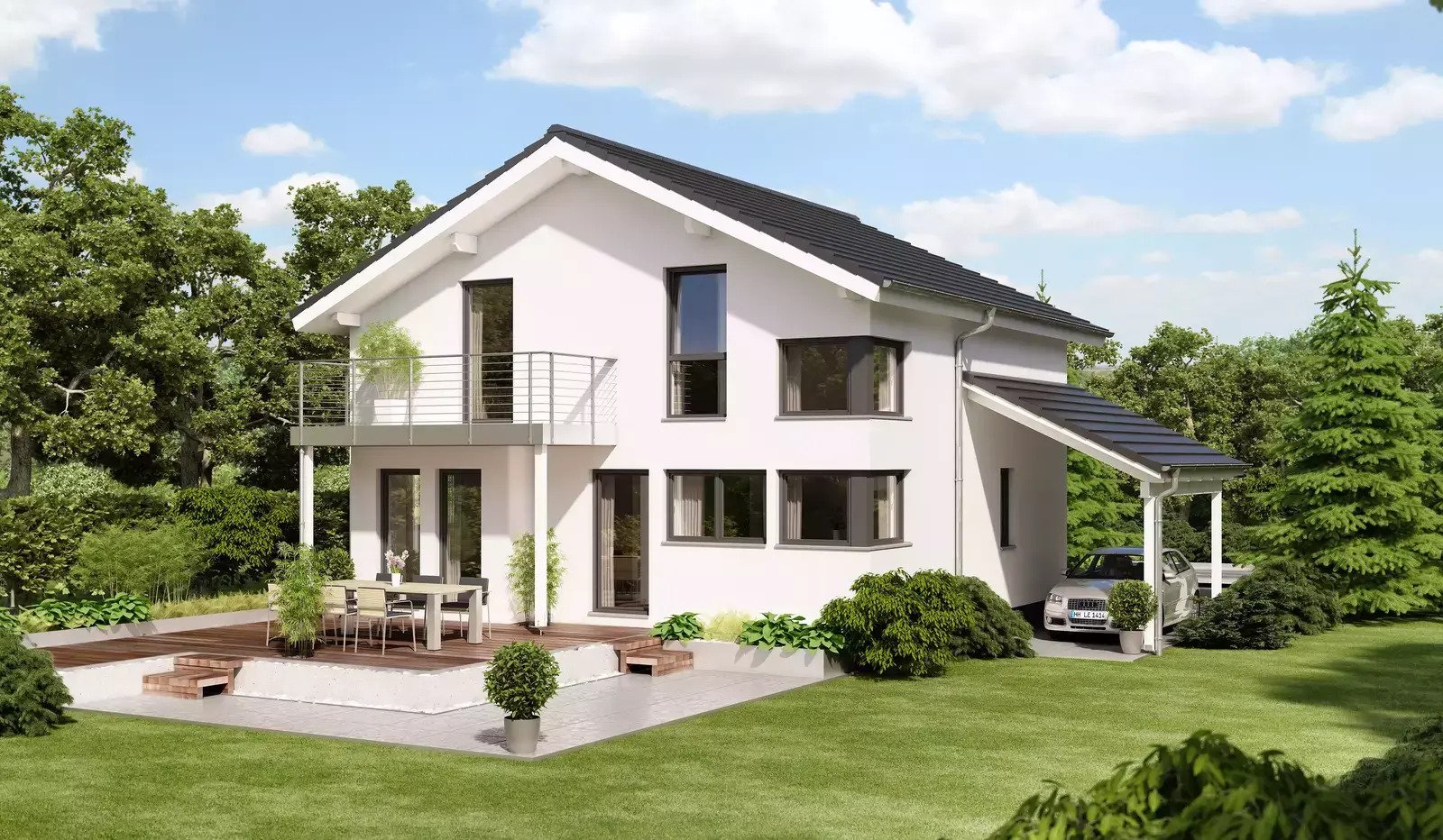 Den Sommer im eigenen Garten genießen und mit BIEN ZENKER das Traumhaus bauen inkl. Baugrundstück zum Betspreis!