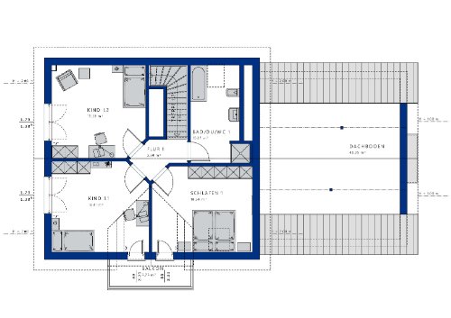 Mehrgenerationenhaus- Alle unter einem Dach oder mit Freunden oder Familie gemeinsam das Traumhaus bauen inkl. Baugrundstück von Bien Zenker
