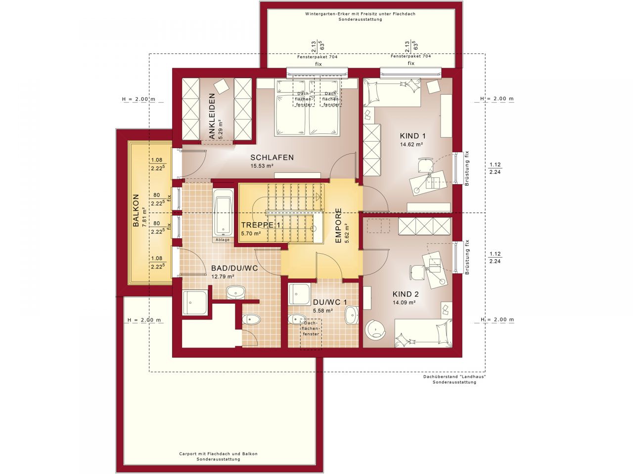 Hier könnte auch Ihr Traumhaus stehen ! Wir von Bien Zenker erstellen Ihren Wohntraum zusammen mit Ihnen -Grundstück inkl.
