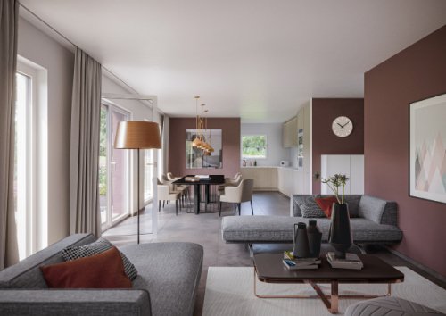 Einfach mal die Seele baumeln lassen im Neubau mit Wow Effekt und Platz für alle-von Bien Zenker inkl. Baugrundstück