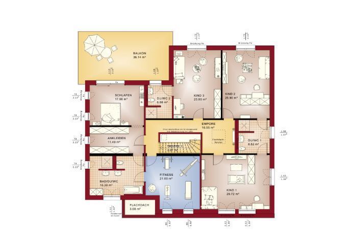Platz für alle! Exklusiver lichtdurchfluteter Neubau aus dem Hause BIEN ZENKER inkl. Baugrundstück