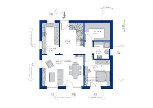 Hier ein NEUBAU mit  WOW-Effekt aus dem Hause Bien Zenker inkl. Grundstück