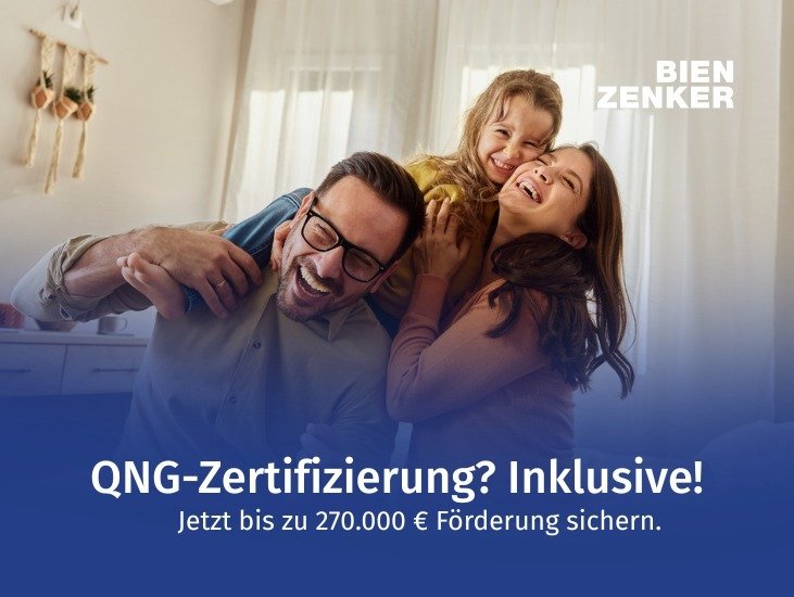 Kleiner wohnen, größer leben- moderner Neubau,Grundstück inkl.von Bien Zenker