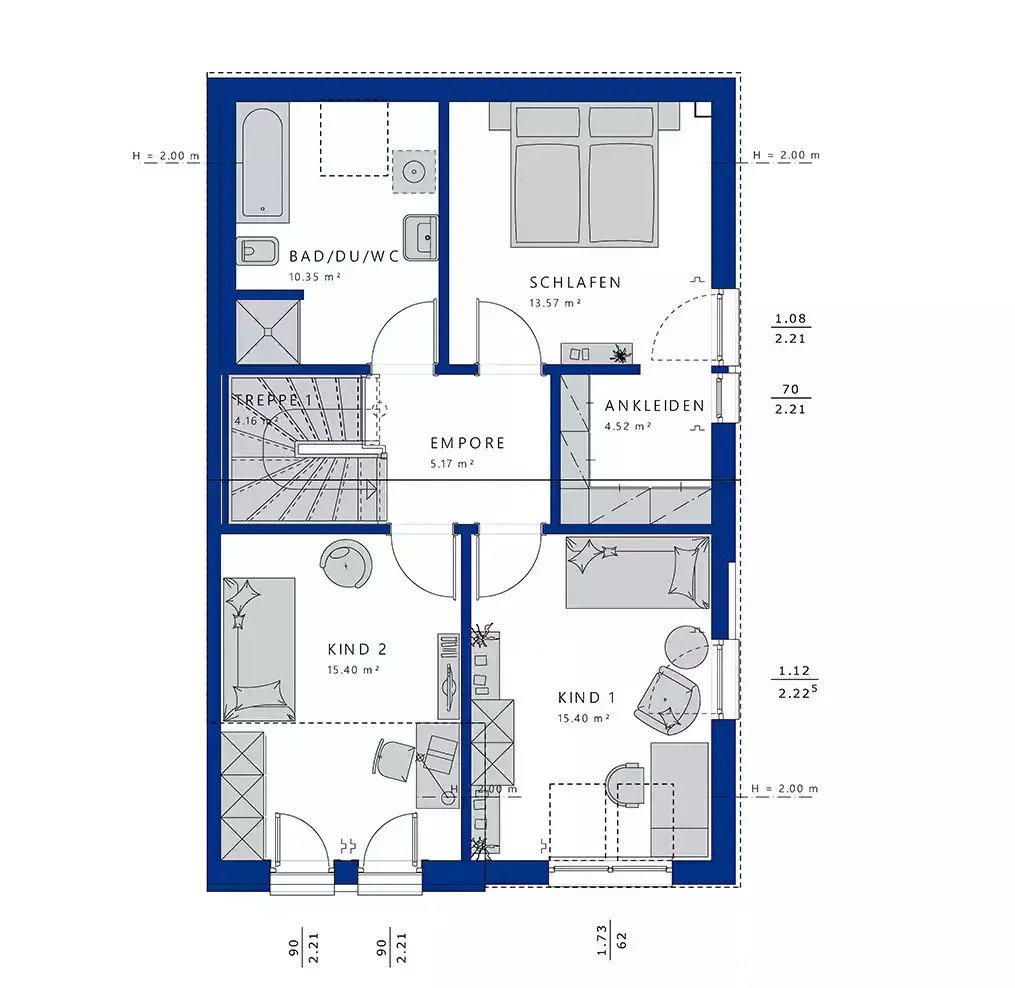 Ein HINKUCKER!! Exklusiver Neubau mit vielen modernen Akzenten inkl. Baugrundstück und Bien Zenker Bestpreisgarantie!!
