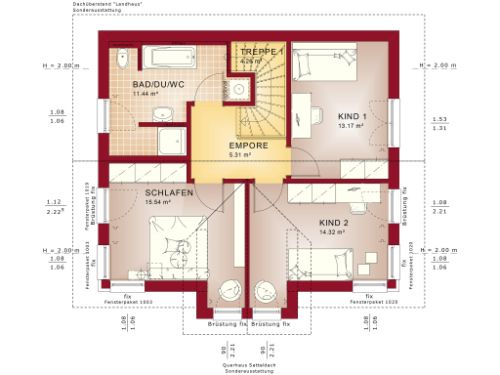 Hier ein NEUBAU mit  WOW-Effekt aus dem Hause Bien Zenker inkl. Grundstück