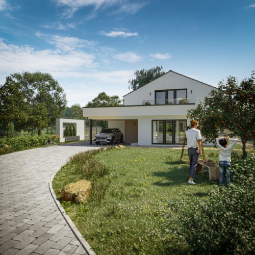 Hier ein NEUBAU mit  WOW-Effekt aus dem Hause Bien Zenker inkl. Grundstück