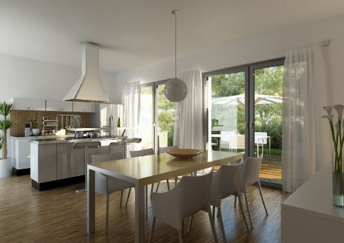 Platz für alle! Exklusiver lichtdurchfluteter Neubau aus dem Hause BIEN ZENKER inkl. Baugrundstück